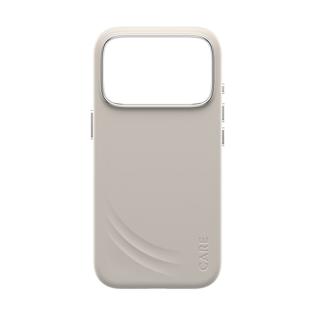 CARE by PanzerGlass® Feature FLOW Case Vanilla m. Cutout for Haptic & MagSafe iPhone 17 Pro